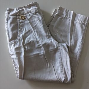 Size 4 Talbots flare capri pants